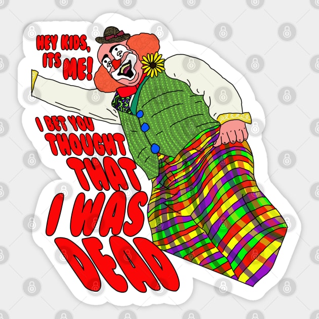 Clown Sticker by Lydia's Green Light Closet 